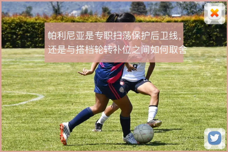 帕利尼亚是专职扫荡保护后卫线,还是与搭档轮转补位之间如何取舍